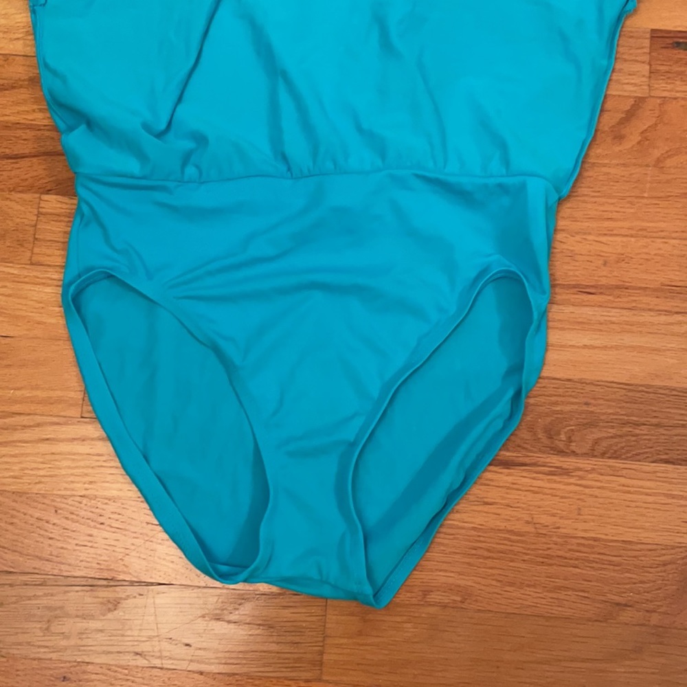 Kim Rogers Swim Skirt. Size Large. Blue. GUC - Picture 5 of 8
